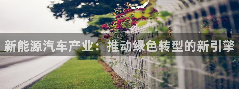 彝族自治州众腾娱乐：新能源汽车产业：推动