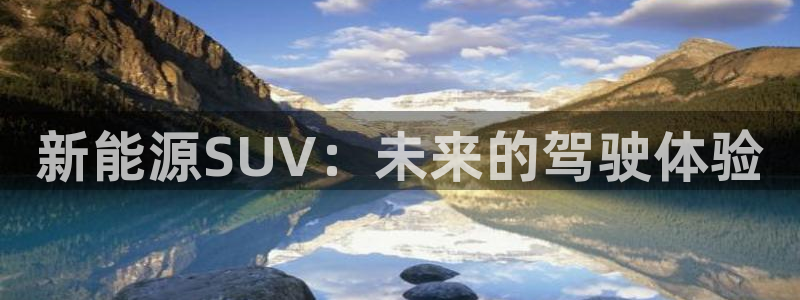 腾众娱乐的彩票靠谱吗:新能源SUV:未来的驾驶体验