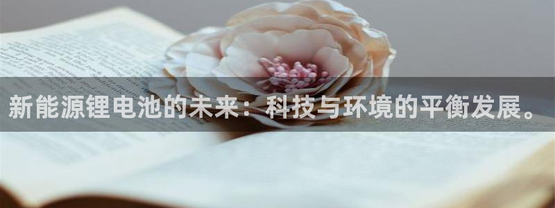 腾耀娱乐众320059:新能源锂电池的未来:科技与环境的平衡